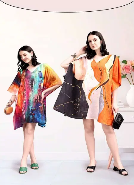 Cotton Feel Kurti Vol 3 By Jisha Afghani Cotton Kaftan Kurtis Exporters In India
